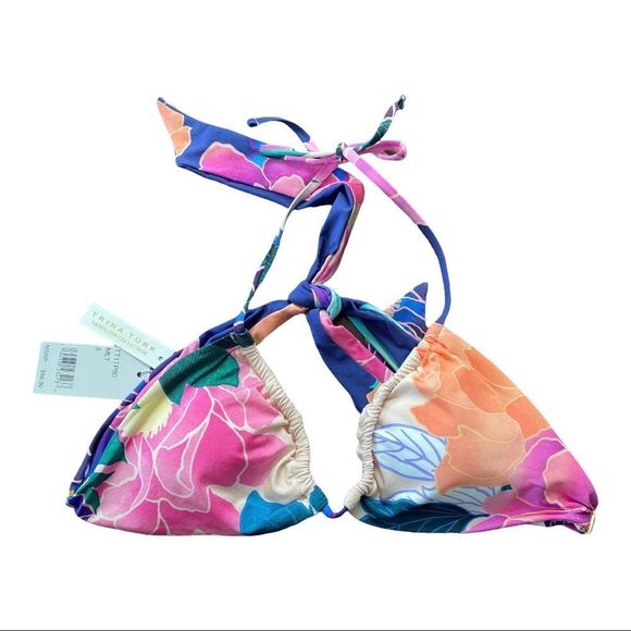 Trina Turk Swim Trina Turk Opulent Oasis Triangle Bra Bikini Top
